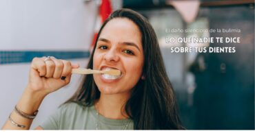 Imagen conceptual que representa el daño dental como consecuencia de la bulimia nerviosa