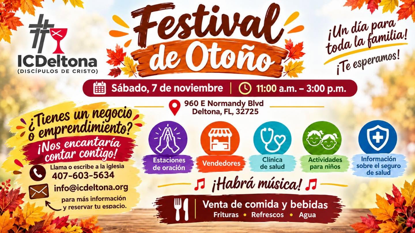 Festival de otoño organizado por la IC Deltona